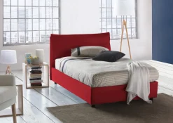 Letti Piazza E Mezza|Letti Contenitore > Dmora Letto piazza e mezza Arnaldo, adatto per materasso Cm 120x200, Tortora Grigio Tortora