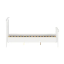 Letti Piazza E Mezza|Letti Piazza E Mezza > Dmora Letto piazza e mezza Faxai, 179x211 h110 cm, Bianco