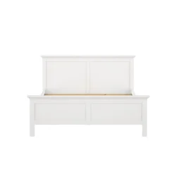 Letti Piazza E Mezza|Letti Piazza E Mezza > Dmora Letto piazza e mezza Faxai, 179x211 h110 cm, Bianco