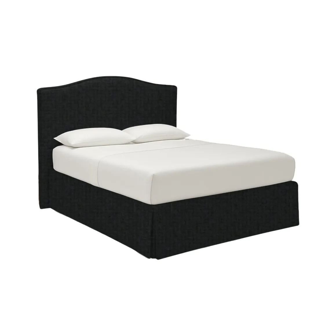 Letto Piazza e Mezza Grigio Scuro Sfoderabile Contenitore, Dimensione Materasso 120x190 cm - Lavagna