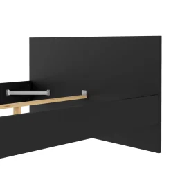 Letti Piazza E Mezza|Letti Piazza E Mezza > Dmora Letto piazza e mezza Gustava, 197x146 h80 cm, Bianco