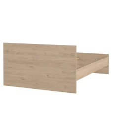 Letto piazza e mezza Gustava, 197x146 h80 cm, Rovere