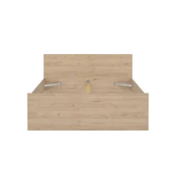 Letto piazza e mezza Gustava, 197x146 h80 cm, Rovere
