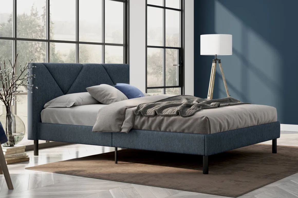Letti Piazza E Mezza|Letti Piazza E Mezza > Dmora Letto piazza e mezza Hemera, 120x190 cm, Tortora Grigio Tortora