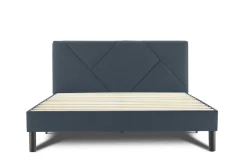 Letti Piazza E Mezza|Letti Piazza E Mezza > Dmora Letto piazza e mezza Hemera, 120x190 cm, Tortora Grigio Tortora