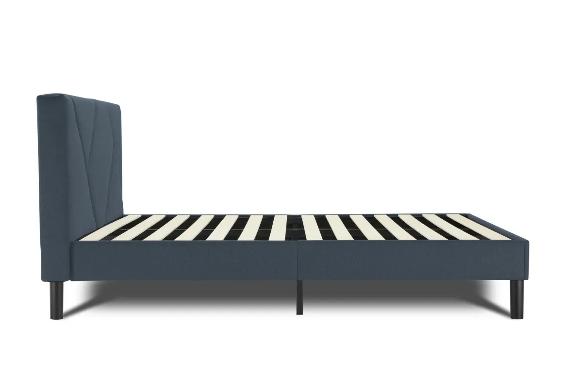 Letti Piazza E Mezza|Letti Piazza E Mezza > Dmora Letto piazza e mezza Hemera, 120x190 cm, Tortora Grigio Tortora