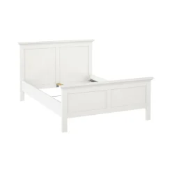 Letto piazza e mezza Phanfone, 158x201 h110 cm, Bianco
