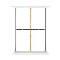 Letto piazza e mezza Phanfone, 158x201 h110 cm, Bianco