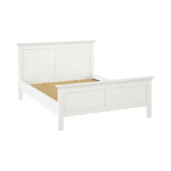 Letto piazza e mezza Saudel, 172x213 h110 cm, Bianco