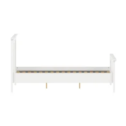 Letto piazza e mezza Saudel, 172x213 h110 cm, Bianco
