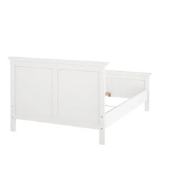 Letti Piazza E Mezza|Letti Piazza E Mezza > Dmora Letto piazza e mezza Umbert, 158x211 h110 cm, Bianco