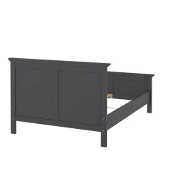 Letto piazza e mezza Umbert, 211x158 h110 cm, Grigio
