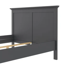 Letto piazza e mezza Umbert, 211x158 h110 cm, Grigio