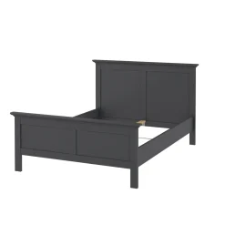 Letto piazza e mezza Umbert, 211x158 h110 cm, Grigio