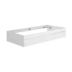 Letto 1 piazza moderno bianco 194x95cm adatto per materasso 90x190 cm - Aka