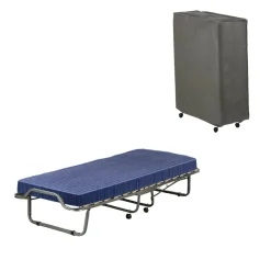 Letti Pieghevoli|Camera Da Letto > Dmora Letto 1 piazza pieghevole 200x80cm - Banzi Bianco