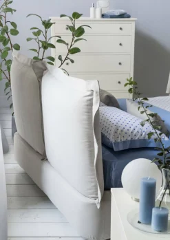 Letto 2 piazze con contenitore beige 180x220cm - Adi