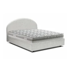 Letti Matrimoniali|Letti Contenitore > Dmora Letto 2 piazze contenitore 175x205cm stabile - Abbaione Bianco