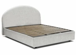Letti Matrimoniali|Letti Contenitore > Dmora Letto 2 piazze contenitore 175x205cm stabile - Abbaione Bianco