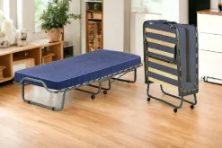 Letto pieghevole Dabambil, 80x190h39 cm, Custodia protettiva su richiesta