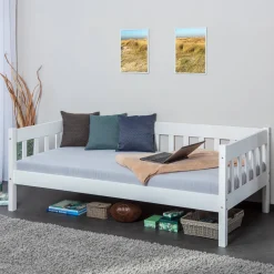 Letto Singolo Bianco Singolo, - Nobili
