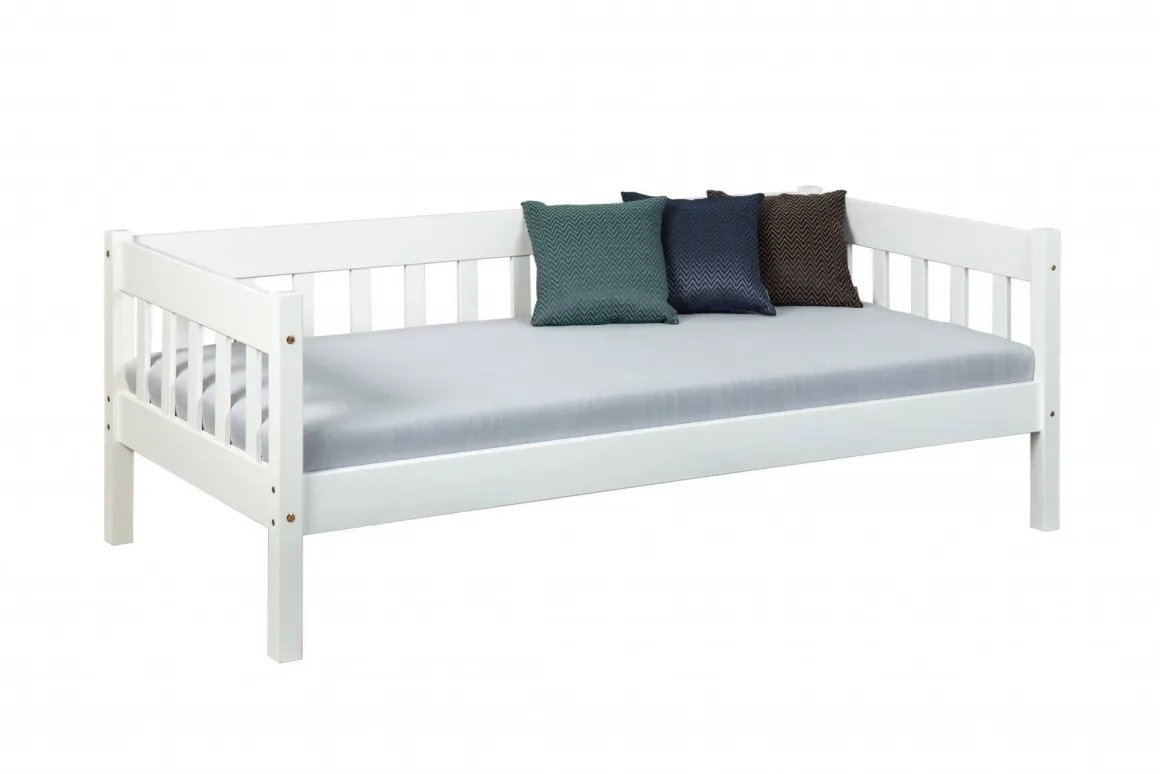 Letto Singolo Bianco Singolo, - Nobili