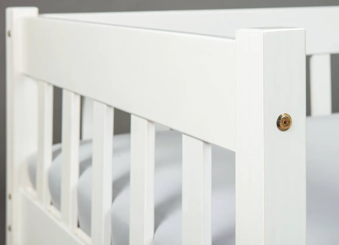 Letto Singolo Bianco Singolo, - Nobili