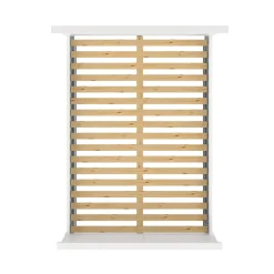 Letto singolo bianco 158x210cm rete inclusa - Clan