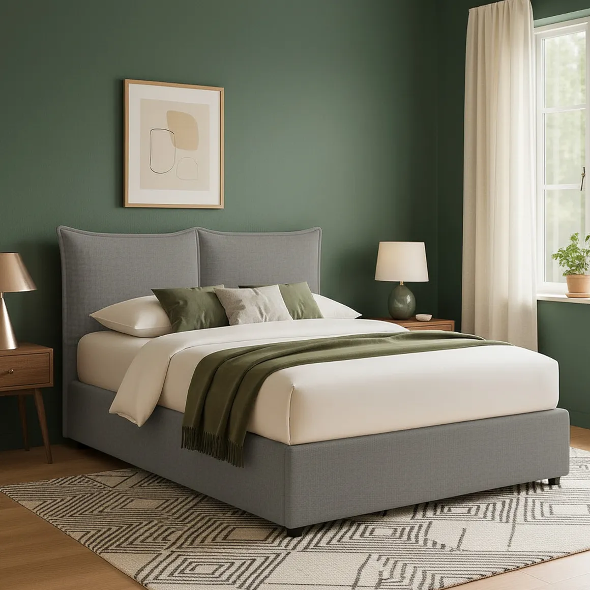 Letto Singolo Grigio Cenere Sfoderabile Contenitore, Dimensione Materasso 90x200 cm - Lapedona