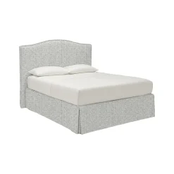 Letti Contenitore|Letti Singoli > Dmora Letto Singolo Sfoderabile Contenitore, Dimensione Materasso 90x190 cm - Quisquina Grigio Chiaro