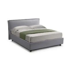 Letti Contenitore|Letti Singoli > Dmora Letto Singolo Sfoderabile Contenitore, Dimensione Materasso 80x200 cm Made in Italy - Brenta Grigio