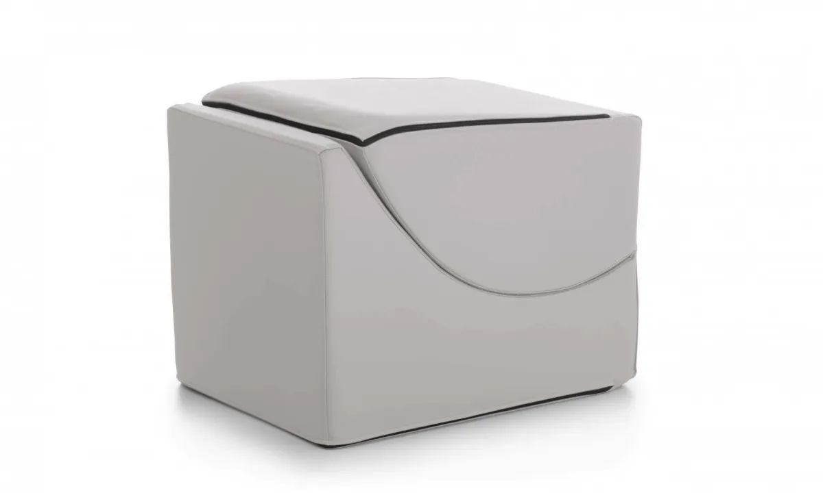 Letti Pieghevoli|Camera Da Letto > Dmora Letto singolo pieghevole 130x50cm - Arbil Bianco