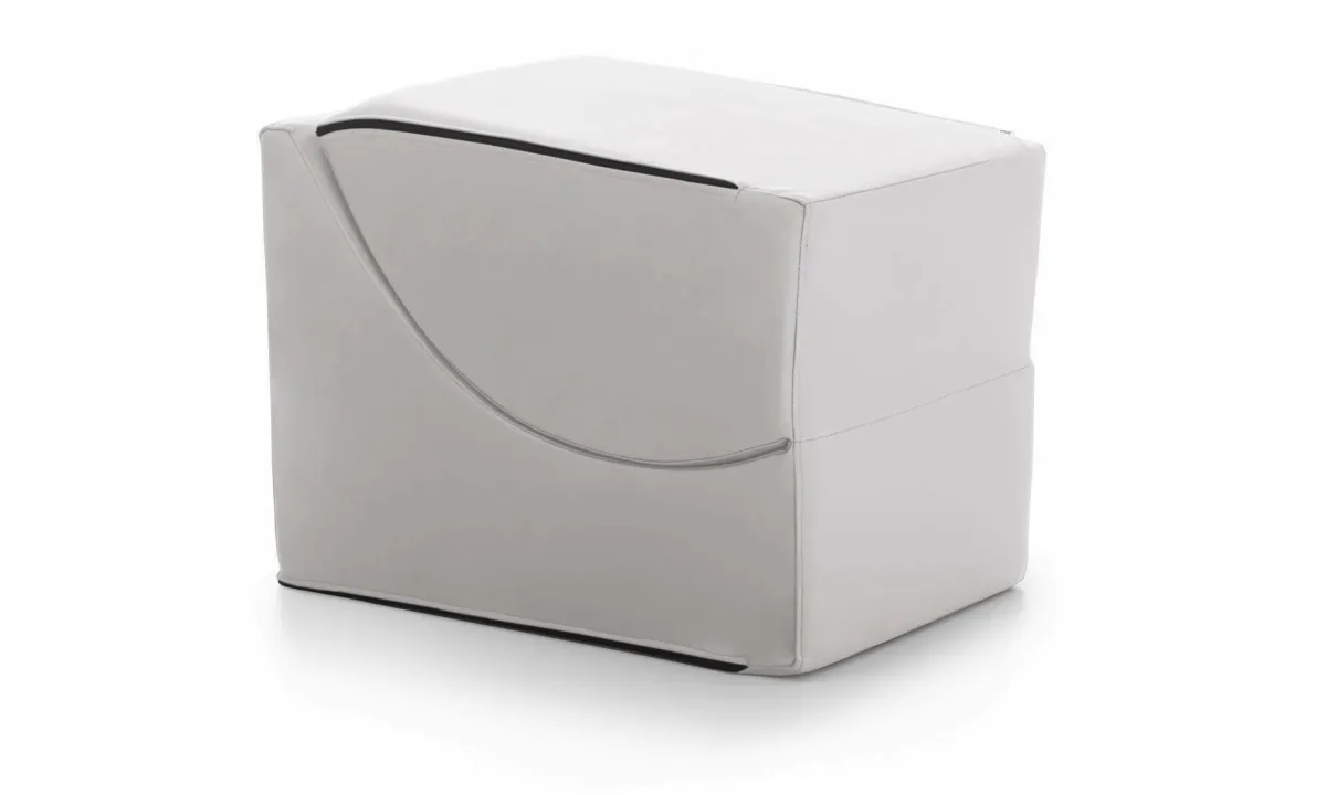 Letti Pieghevoli|Camera Da Letto > Dmora Letto singolo pieghevole 130x50cm - Arbil Bianco