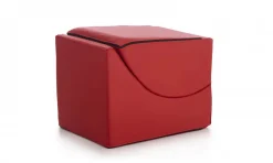 Letto singolo pieghevole 130x50cm rosso - Arbil