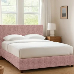 Letti Contenitore|Letti Singoli > Dmora Letto Singolo Sfoderabile Contenitore, Dimensione Materasso 90x190 cm - Ripi Rosa