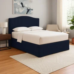 Letto Singolo Viola Scuro Sfoderabile Contenitore, Dimensione Materasso 90x200 cm - Copparo
