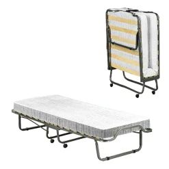 Letto una piazza pieghevole 200x80cm bianco - Banzi