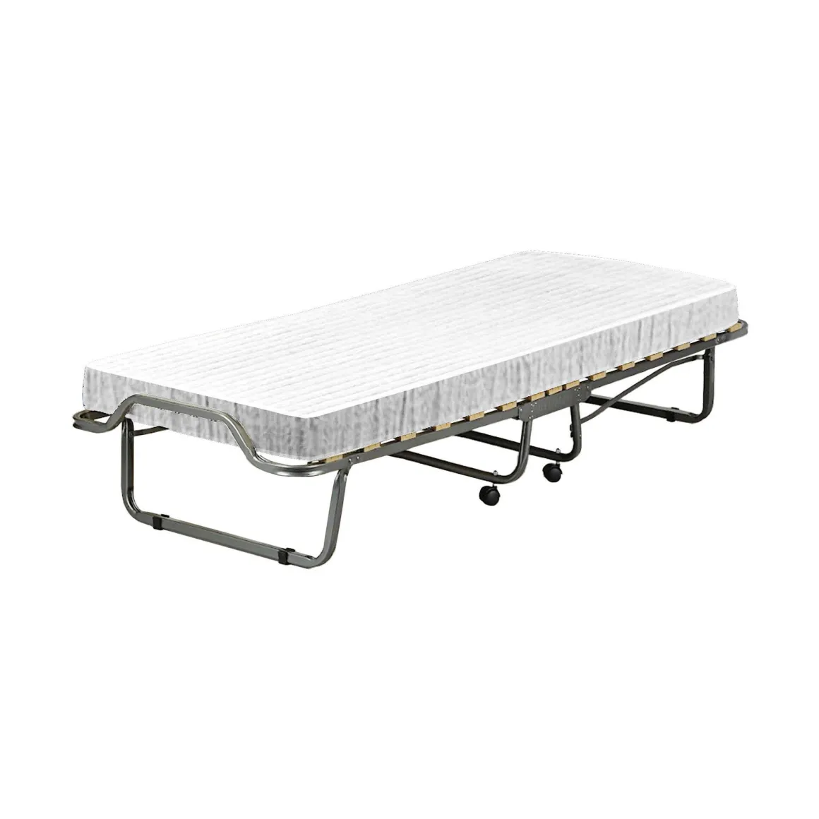 Letto una piazza pieghevole 200x80cm bianco - Banzi