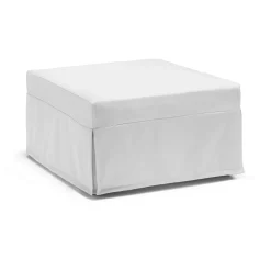 Letto una piazza pieghevole 80x80cm bianco - Abak