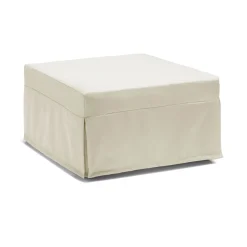 Letto una piazza pieghevole 80x80cm panna - Abak