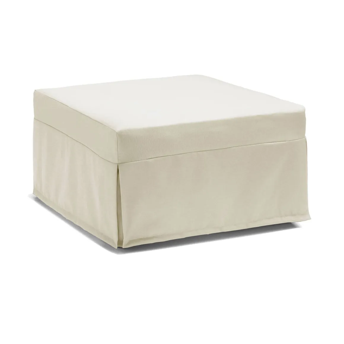 Letto una piazza pieghevole 80x80cm panna - Abak