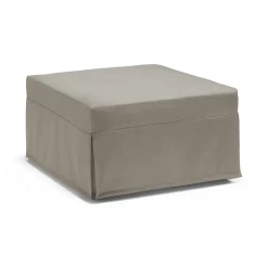Letto una piazza pieghevole 80x80cm tortora - Abak