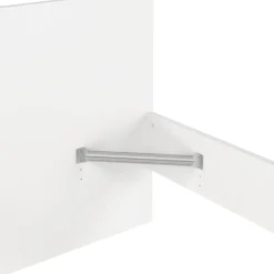 Letti Singoli > Dmora Letto un posto 96x196cm adatto per materasso 90x190 cm - Assar Bianco