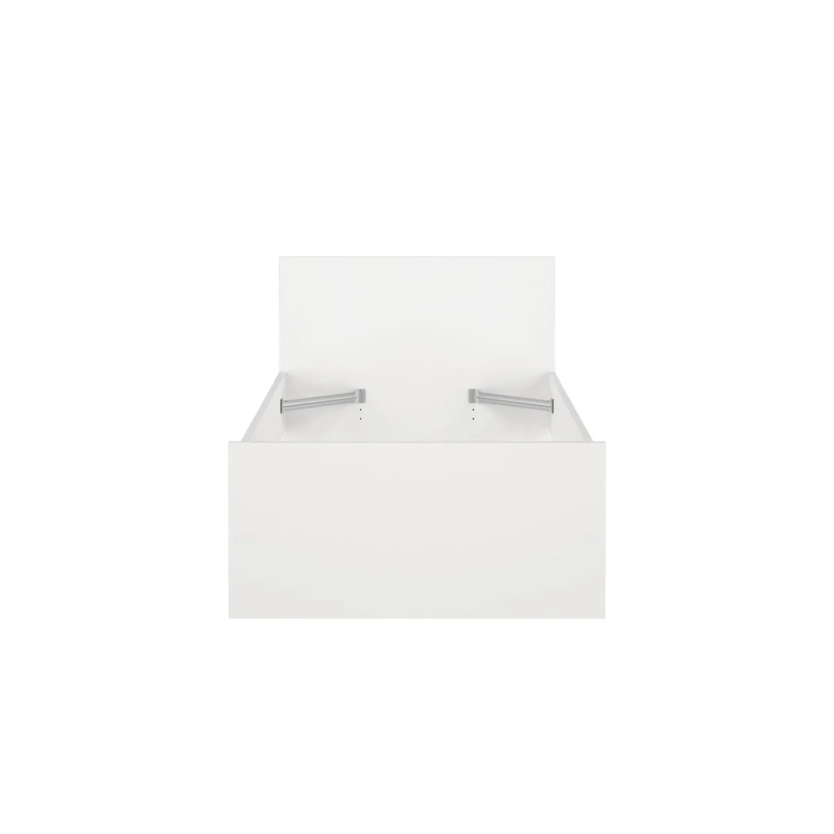 Letti Singoli > Dmora Letto un posto 96x196cm adatto per materasso 90x190 cm - Assar Bianco