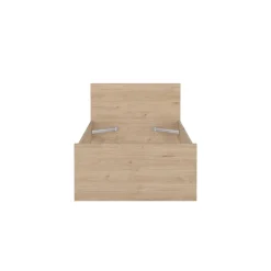 Letto un posto rovere 96x196cm economico cm - Assar