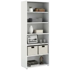 Libreria alta bianca 89x221h cm - Armon