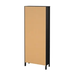 Libreria alta nera 78x199h cm - Sinlaku