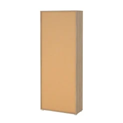Libreria 2 ante rovere e bianca 79x204h cm - Arancio