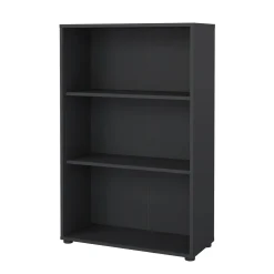Librerie > Dmora Libreria chic grigia 79x123h cm - Sparto Grigio