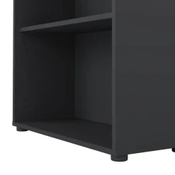 Librerie > Dmora Libreria chic grigia 79x123h cm - Sparto Grigio